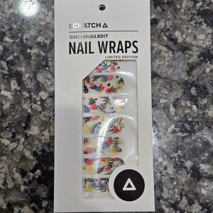 Scratch - Limited Edition - MMK Nail Wrap Kit - Wildflowers design